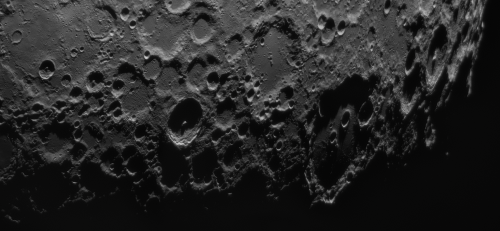 Okolice kraterów Tycho i Clavius