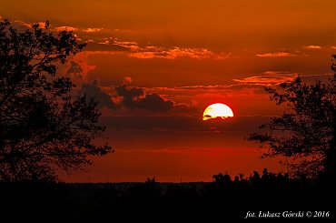 Zachód słońca #zachód #słońca #Chojnice