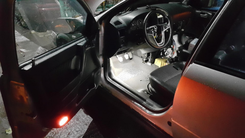 Podświetlanie Led Opel Astra II
